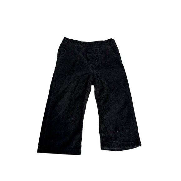 Carhartt Black Corduroy 12 mo Toddler Pants With Elastic Waistband - Picture 2 of 7